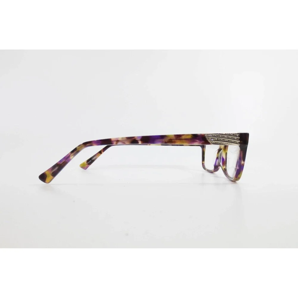 Chelsea Morgan CM 202237 PURP Purple Tortoise Eyeglass Frames 54-16-140